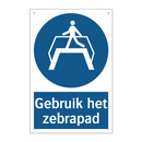 Gebruik het zebrapad & Gebruik het zebrapad & Gebruik het zebrapad & Gebruik het zebrapad