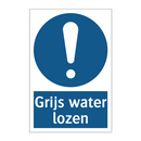 Grijs water lozen & Grijs water lozen & Grijs water lozen & Grijs water lozen & Grijs water lozen