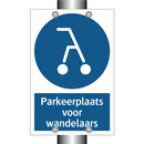 Parkeerplaats voor wandelaars & Parkeerplaats voor wandelaars & Parkeerplaats voor wandelaars
