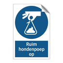 Ruim hondenpoep op & Ruim hondenpoep op & Ruim hondenpoep op & Ruim hondenpoep op