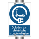 Opladen van elektrische scootmobielen & Opladen van elektrische scootmobielen