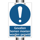 Gevallen bomen moeten worden gemeld & Gevallen bomen moeten worden gemeld