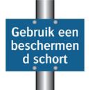 Gebruik een beschermend schort & Gebruik een beschermend schort & Gebruik een beschermend schort