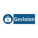 Gesloten & Gesloten & Gesloten & Gesloten & Gesloten & Gesloten & Gesloten & Gesloten & Gesloten