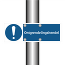 Ontgrendelingshendel & Ontgrendelingshendel & Ontgrendelingshendel