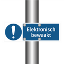 Elektronisch bewaakt & Elektronisch bewaakt & Elektronisch bewaakt