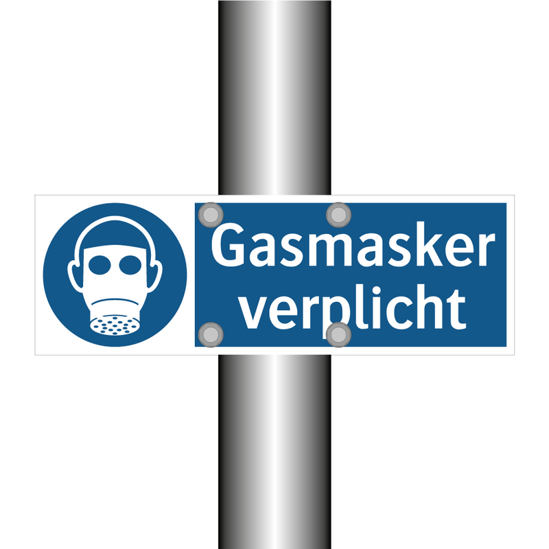 Gasmasker verplicht & Gasmasker verplicht & Gasmasker verplicht