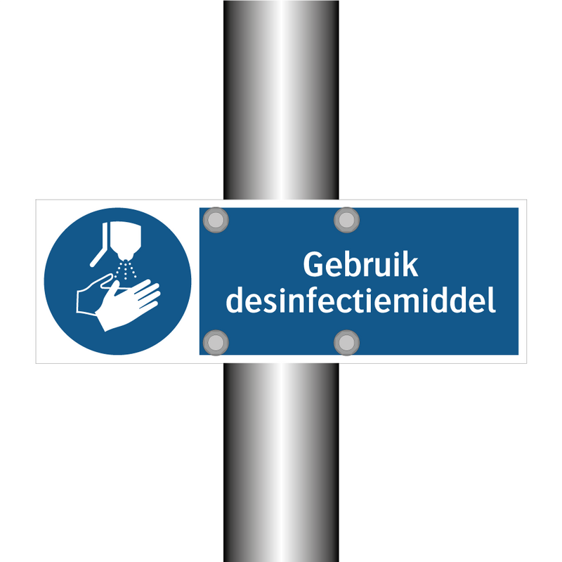 Gebruik desinfectiemiddel & Gebruik desinfectiemiddel & Gebruik desinfectiemiddel