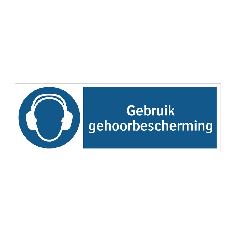 Gebruik gehoorbescherming & Gebruik gehoorbescherming & Gebruik gehoorbescherming