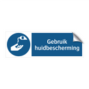 Gebruik huidbescherming & Gebruik huidbescherming & Gebruik huidbescherming
