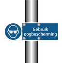 Gebruik oogbescherming & Gebruik oogbescherming & Gebruik oogbescherming