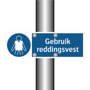 Gebruik reddingsvest & Gebruik reddingsvest & Gebruik reddingsvest