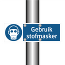 Gebruik stofmasker & Gebruik stofmasker & Gebruik stofmasker