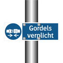 Gordels verplicht & Gordels verplicht & Gordels verplicht