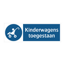 Kinderwagens toegestaan & Kinderwagens toegestaan & Kinderwagens toegestaan