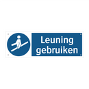 Leuning gebruiken & Leuning gebruiken & Leuning gebruiken & Leuning gebruiken & Leuning gebruiken