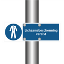 Lichaamsbescherming vereist & Lichaamsbescherming vereist & Lichaamsbescherming vereist