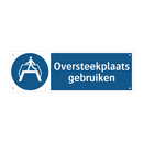 Oversteekplaats gebruiken & Oversteekplaats gebruiken & Oversteekplaats gebruiken