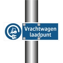 Vrachtwagen laadpunt & Vrachtwagen laadpunt & Vrachtwagen laadpunt