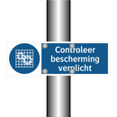 Controleer bescherming verplicht & Controleer bescherming verplicht