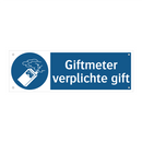 Giftmeter verplichte gift & Giftmeter verplichte gift & Giftmeter verplichte gift