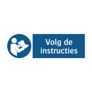 Volg de instructies & Volg de instructies & Volg de instructies & Volg de instructies