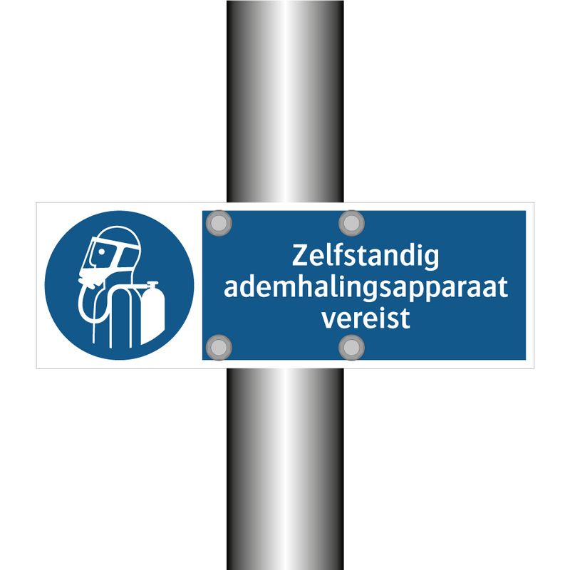 Zelfstandig ademhalingsapparaat vereist & Zelfstandig ademhalingsapparaat vereist