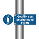 Gebruik een beschermend schort & Gebruik een beschermend schort & Gebruik een beschermend schort