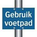 Gebruik voetpad & Gebruik voetpad & Gebruik voetpad & Gebruik voetpad & Gebruik voetpad