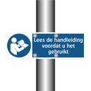 Lees de handleiding voordat u het gebruikt & Lees de handleiding voordat u het gebruikt