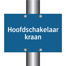 Hoofdschakelaar kraan & Hoofdschakelaar kraan & Hoofdschakelaar kraan & Hoofdschakelaar kraan