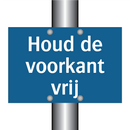 Houd de voorkant vrij & Houd de voorkant vrij & Houd de voorkant vrij & Houd de voorkant vrij