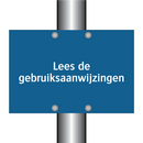 Lees de gebruiksaanwijzingen & Lees de gebruiksaanwijzingen & Lees de gebruiksaanwijzingen