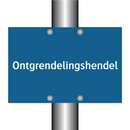 Ontgrendelingshendel & Ontgrendelingshendel & Ontgrendelingshendel & Ontgrendelingshendel