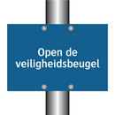 Open de veiligheidsbeugel & Open de veiligheidsbeugel & Open de veiligheidsbeugel