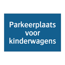 Parkeerplaats voor kinderwagens & Parkeerplaats voor kinderwagens & Parkeerplaats voor kinderwagens
