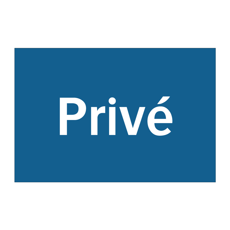 Koop Privé bord | SignOnline | NL-M805
