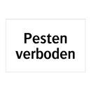 Pesten verboden & Pesten verboden & Pesten verboden & Pesten verboden & Pesten verboden