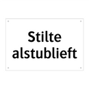 Stilte alstublieft & Stilte alstublieft & Stilte alstublieft & Stilte alstublieft