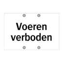 Voeren verboden & Voeren verboden & Voeren verboden & Voeren verboden & Voeren verboden