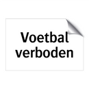 Voetbal verboden & Voetbal verboden & Voetbal verboden & Voetbal verboden