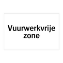 Vuurwerkvrije zone & Vuurwerkvrije zone & Vuurwerkvrije zone & Vuurwerkvrije zone