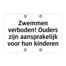 Zwemmen verboden! Ouders zijn aansprakelijk voor hun kinderen