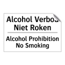 Alcohol Verbod Niet Roken - Alcohol Prohibition No Smoking
