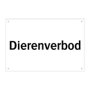 Dierenverbod & Dierenverbod & Dierenverbod & Dierenverbod & Dierenverbod & Dierenverbod