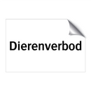 Dierenverbod & Dierenverbod & Dierenverbod & Dierenverbod