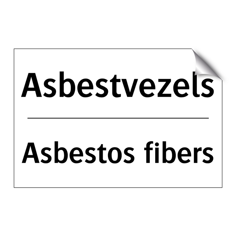 Asbestvezels - Asbestos fibers