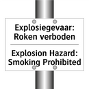 Explosiegevaar: Roken verboden - Explosion Hazard: Smoking Prohibited/.../