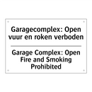 Garagecomplex: Open vuur en roken /.../ - Garage Complex: Open Fire and /.../