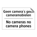 Geen camera's geen cameramobielen/.../ - No cameras no camera phones